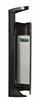 Rossignol 9L black outdoor wall-mounted ashtray