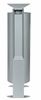 Ashtray bin Rossignol Arkéa 3L / 60 L gray metal