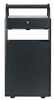Outdoor ashtray trash can 12L / 60 L Rossignol anthracite