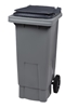 Rossignol 80L 2-wheel garbage container