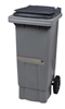 Rossignol 80L trash container with belly bar