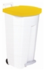 Kitchen sorting bin 90 L yellow lid