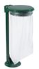 Rossignol green floor-standing trash bag holder