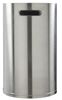 Bin wall Rossignol detachable brushed stainless steel 40 liters