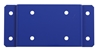 Installation bracket trash ultramarine blue nightingale