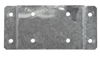 Installation bracket galvanized trash nightingale