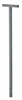 Bin for pole detachable ARKEA nightingale
