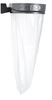 Rossignol black wall-mounted trash bag holder