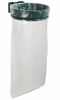 Rossignol green wall-mounted trash bag holder