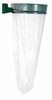 Rossignol green wall-mounted trash bag holder