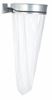 Rossignol galvanized steel wall-mounted trash bag holder