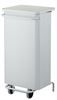 Kitchen trash HACCP collecroule 110 L White