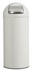 Rossignol bin door hinged lid white