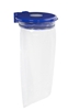 Wall trash bag holder with blue door 110LRossignol
