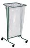 trash bag support 110 liters of foam green wheels