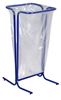 trash bag support 110 liters of ultramarine blue feet