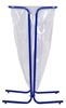 trash bag support 110 liters of ultramarine blue feet