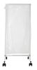 Support trash bag on wheels 110 liters