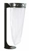 Rossignol black floor-standing trash bag holder