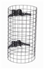 Entourage grid outdoor trash gray manganese