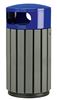 40 L blue outdoor bin