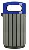 40 L blue outdoor bin