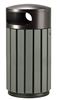 40 L grey outdoor bin