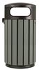 40 L grey outdoor bin