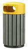 40 L yellow outdoor bin
