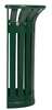 Tulip trash on pole Rossignol green 35 L