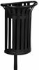 Trash Rossignol tulip on gray post manganese 35 L