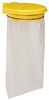 Rossignol yellow lid selective sorting garbage bag holder