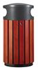Exterior wooden trash 40 liters Rossignol