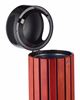 Outdoor trash timber Rossignol Round 60 liters