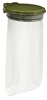 Rossignol green lid wall mounted trash bag holder