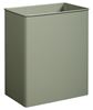Rossignol cement grey swivel wall-mounted outdoor trash can