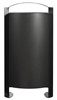 Outdoor trash foot on 100 L Rossignol gray manganese