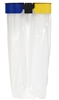 Rossignol yellow and blue wall-mounted selective sorting garbage bag holder