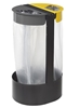 Rossignol yellow and grey selective sorting garbage bag holder