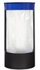 Rossignol yellow and blue selective sorting garbage bag holder