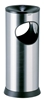 Ashtray trash Extinghuisher Kipso 17.5 The brushed stainless steel