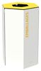 Rossignol 50L Recycling Bin for Packaging, White