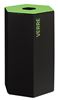 Selective sorting trash Rossignol 50 L moss green lock