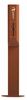 Rossignol corten dog hygiene dispenser on stand