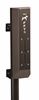 Rossignol grey dog hygiene dispenser for post