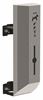 Rossignol grey metal post dog hygiene dispenser