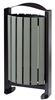 Rossignol 60L imitation wood outdoor trash can