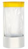 Rossignol yellow and blue selective sorting white garbage bag holder