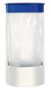 Rossignol yellow and blue selective sorting white garbage bag holder