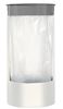 Rossignol yellow and gray selective sorting white garbage bag holder